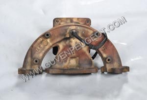 peugeot 106 eksoz manifoltu ve diğer parçalar